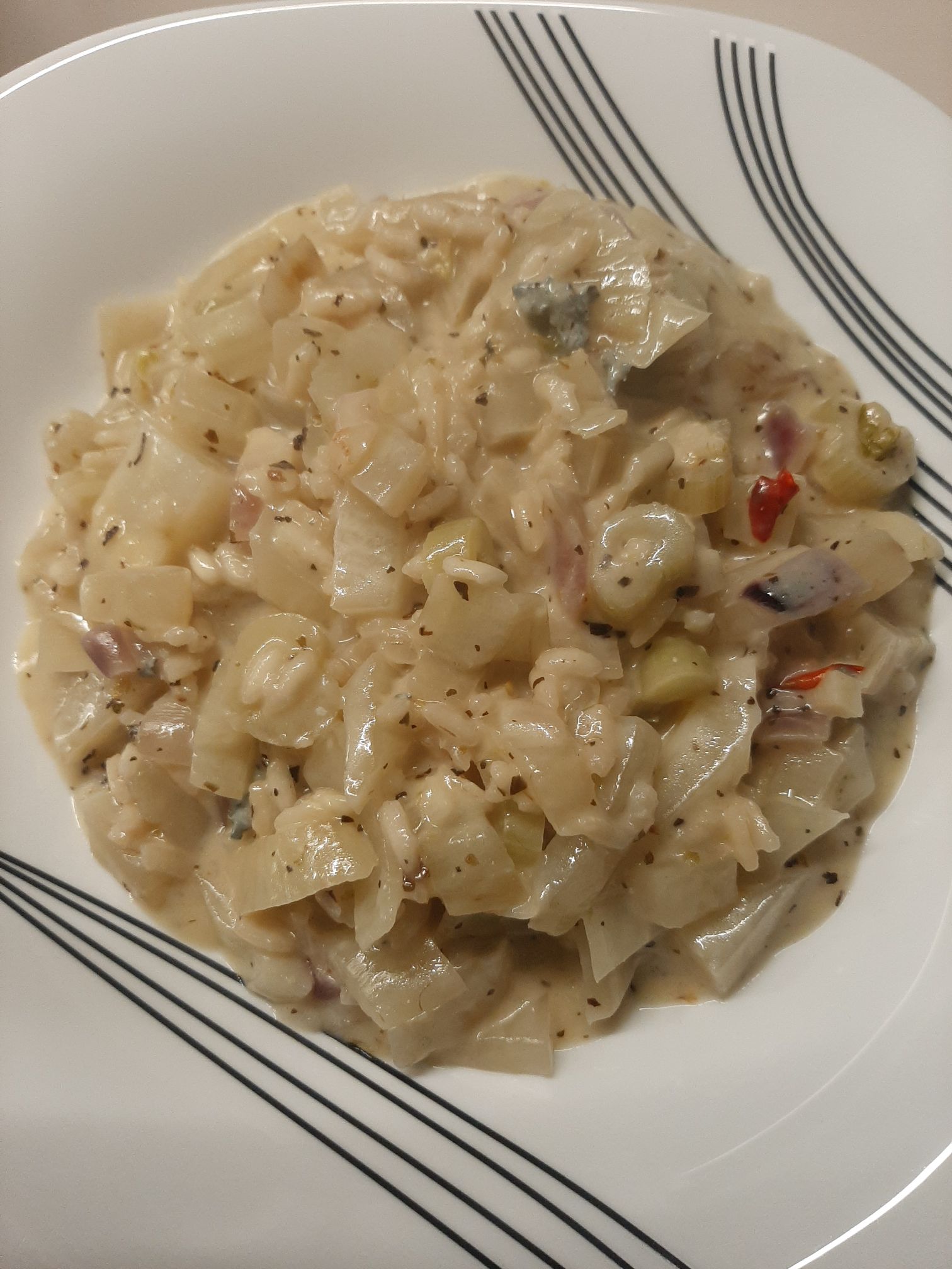 Tonight's Food Risotto Rice Iris prefers risotto tonight – Doc V's Healthy Kitchen
